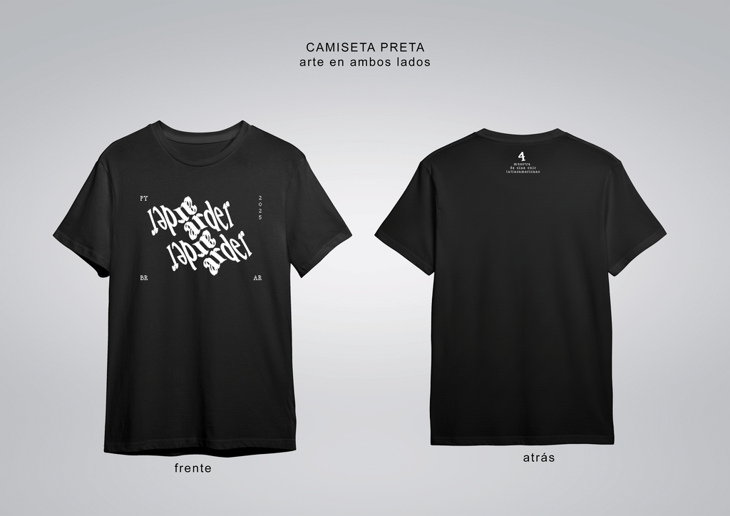 Camiseta Arder en La Frontera 2025
