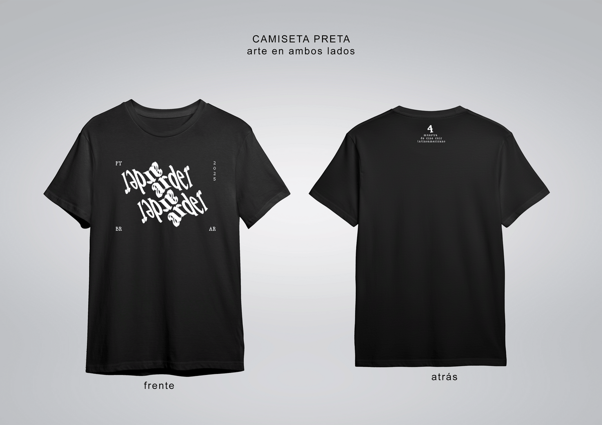 Camiseta Arder en La Frontera 2025